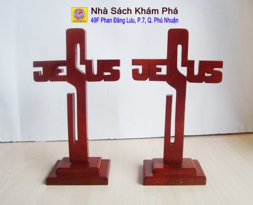 Thập Tự Giá Gỗ Để Bàn (20x34) Cm - Ảnh 2