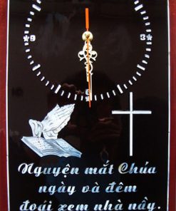 Tranh Sơn Mài Đồng Hồ