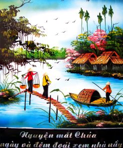 Tranh Sơn Mài Màu