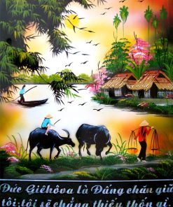 Tranh Sơn Mài Màu