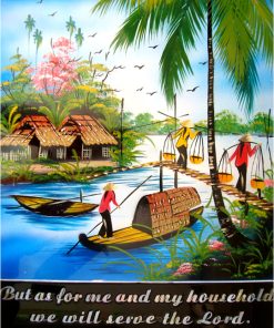Tranh Sơn Mài Màu
