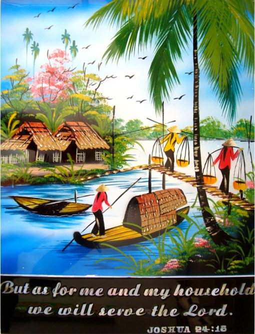 Tranh Sơn Mài Màu