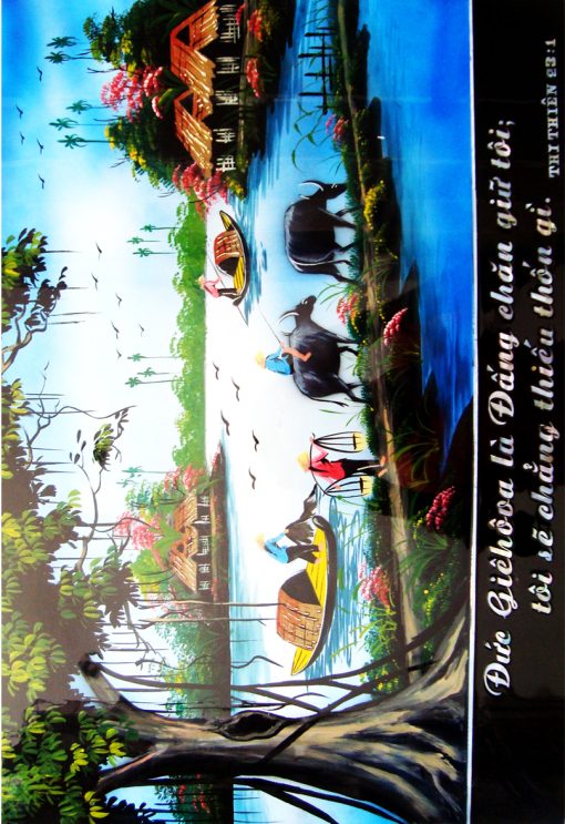 Tranh Sơn Mài Màu