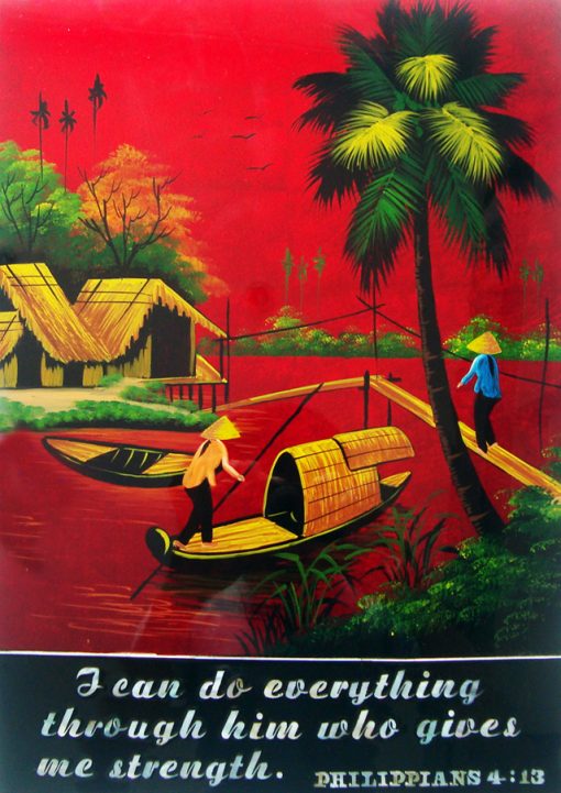 Tranh Sơn Mài Màu