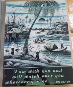 Tranh Sơn Mài Màu (30 X 40)