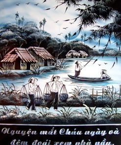 Tranh Sơn Mài Màu