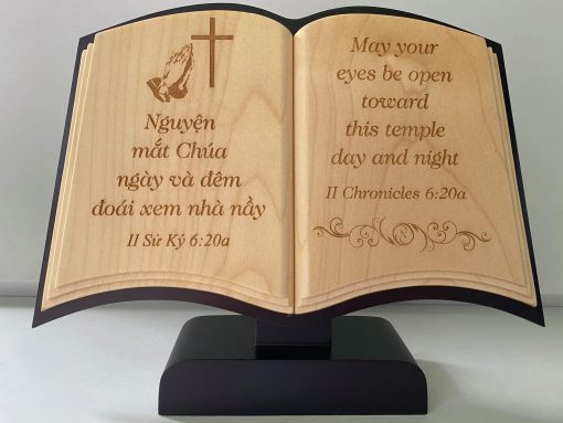KINH THÁNH GỖ (SONG NGỮ)