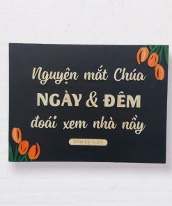 Alternative view of GỖ MỸ NGHỆ - LỜI CHÚA ( 30X40 CM)