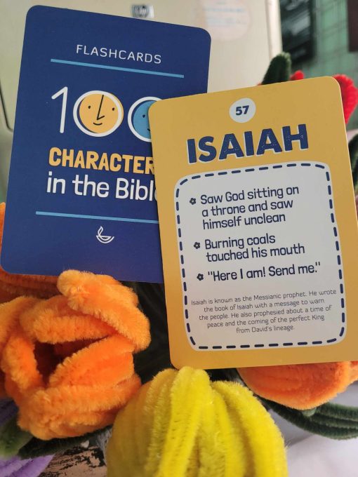 FLASHCARDS 100 CHARACTERS IN THE BIBLE - Ảnh 3