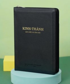 Kinh Thánh Truyền Thống size 12x18 có khóa kéo
