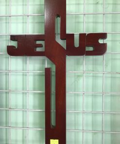 Thập Tự Giá gỗ Jesus 40cm