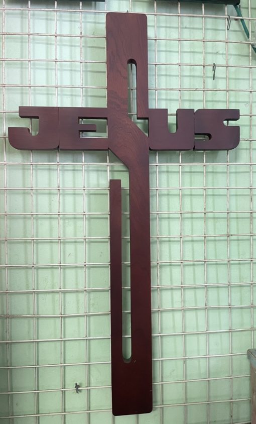 Thập Tự Giá Gỗ JESUS 80cm