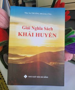 GIẢI NGHĨA SÁCH KHẢI HUYỀN
