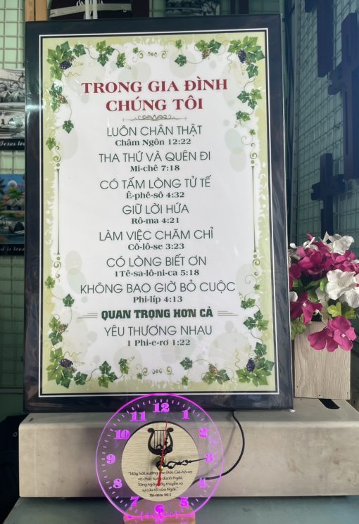 Tranh Lamina Gia Đình