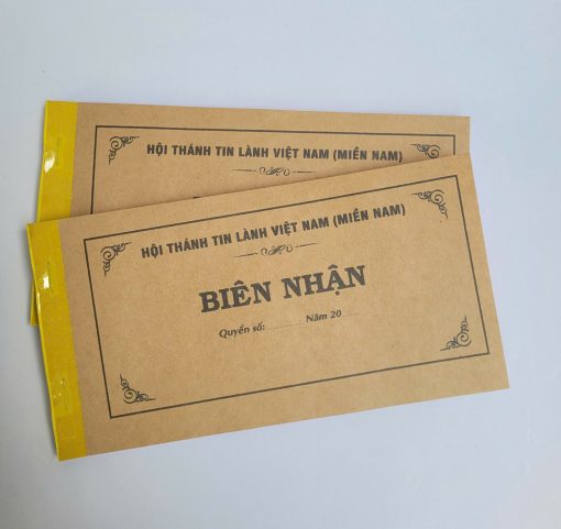 BIÊN NHẬN