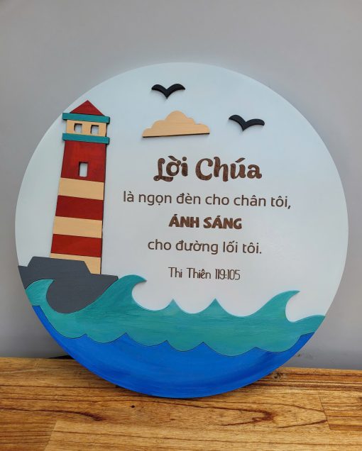 TRANH GỖ TRÒN