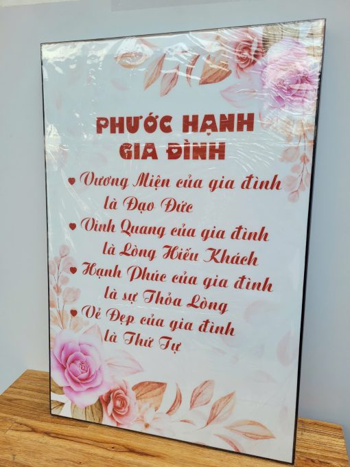 TRANH LAMINATE (PHƯỚC HẠNH GIA ĐÌNH) - Ảnh 2