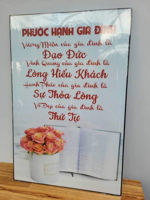 TRANH LAMINATE (PHƯỚC HẠNH GIA ĐÌNH) - Ảnh 3