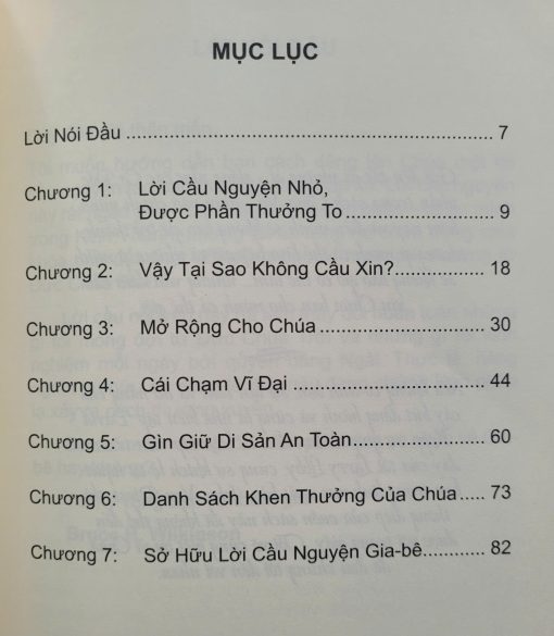 LỜI CẦU NGUYỆN CỦA GIA-BÊ - Ảnh 3