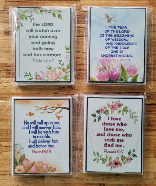 TRANH LAMINATE TREO TƯỜNG (Câu Kinh Thánh Tiếng Anh) - Ảnh 5